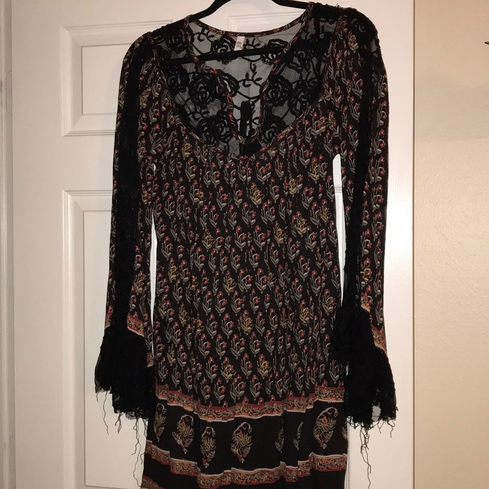 Free People black dress